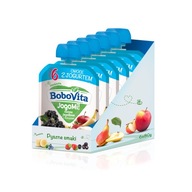 BoboVita Jogomi! bobule s banánom SET 6x80g