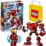 Figúrka LEGO MARVEL 76140 Mech IRONMAN AVENGERS