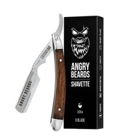 Holiaci strojček Angry Beards Shavett Zizka s žiletkami + puzdro