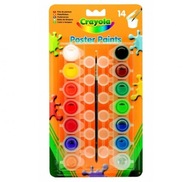 Crayola Poster Paints, 14 Colors (3978)