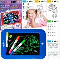 GRAFICKÝ TABLET NA KRESLENIE LED TABUĽKY 50 kariet