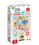 Pozorovacie puzzle Mapa Poľska 117 dielikov. CzuCzu 6725697