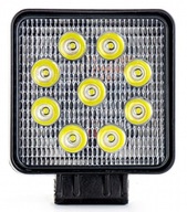 LED PRACOVNÁ LAMPA SQUARE 2200LM 9X3W