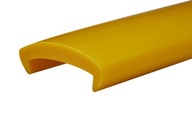 NÁBYTKOVÁ HRANA Mäkký PVC PROFIL C16 žltý