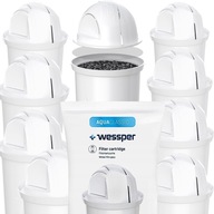 10x WESSPER AQUACLASSIC FILTER pre AQUA CLASSIC WATER pre džbán BRITA DAFI