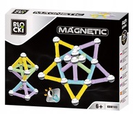 BLOKY MAGNETICKÉ STAVEBNÉ BLOKY 38 el.