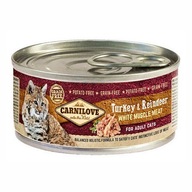 CARNILOVE Cat Adult Turkey Reindeer - konzervy 6x100g