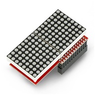 Matrix 128 LED 16x8 MAX7219 pre Raspberry Pi