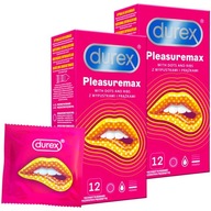 Durex PLEASUREMAX, 24 kusov, ktoré umocňujú pocity