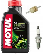 MOTUL OIL + Zapaľovacia sviečka + Filter Quad ATV MZ Bison 175/200