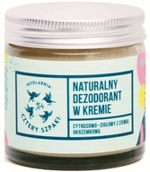 Prírodný citrusovo-bylinný dezodoračný krém s kremelinou 60 ml