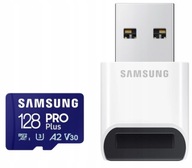 128 GB Samsung PRO+ SDm karta a čítačka (2023)