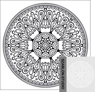 Maľovacia šablóna, maľovacie šablóny, Mandala