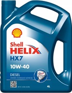 Shell Helix HX7 Dieselový olej 10W-40 (4L)