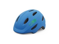 Detská cyklistická prilba Giro Scamp Mat Blue Lime S, 49-53cm