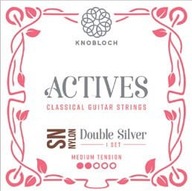 KNOBLOCH ACTIVES DOUBLE SILVER SN NYLON SET 300ADN STREDNE NAPNUTIE