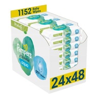 PAMPERS HARMONIE AQUA VLHČENÉ Utierky 24 x 48 ks