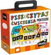 Montessori cvičenia Napíšte a čítajte 3-6 HEADU