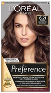 Loreal Preference permanentná farba na vlasy 6,21 Zurich Cold Light Brown