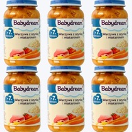 Babydream s cestovinou a šunkou od 8 mesiacov 220g