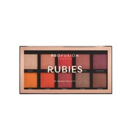 PROFUSION 10 Shade Palette Rubies paleta 10 tieňov