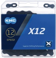 KMC X12 Black Tech reťaz 126og 12-sp BOX článok