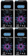 40x DUREX PERFECT GLISS Silný, hrubší, zvlhčený