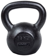 Liatinový kettlebell na silový tréning, Crossfit cvičenia, 16 kg