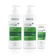 VICHY DERCOS ŠAMPÓN proti lupinám 390ml SET