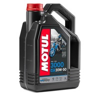 Motocykle MOTUL 3000 20W50 4T 4L - minerálne