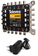 MultiSwitch 5/8 + zdroj Televes Nevo QUAD 714403