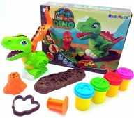 DINOSAUR SET ODŠŤAVOVAČA NA PLASTOVÚ HMOTU + VOLCANO DIY