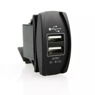 Duálna USB 3.1A 5V univerzálna autonabíjačka