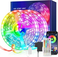 30M RGB 5050 Bluetooth LED pásik APLIKAČNÁ SADA