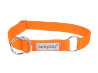 Amiplay Samba XL nylonový polosvorkový golier, oranžová