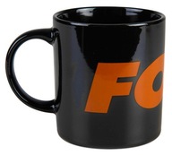 Keramický hrnček Fox Black and Orange Logo