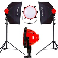 2x LED Softbox Set Continuous Lighting 2x 600W