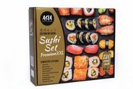 Veľký set sushi box, 120 kusov, 6-8 osôb, DARČEK