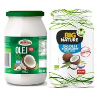 Tarpea extra panenský kokosový olej + bio kokosový olej 900 ml Big Nature