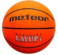 METEOR basketbalová lopta rekreačná LAYUP Veľkosť 4
