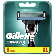 Gillette Mach3 náhradné žiletky 8 ks