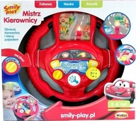 SMILY PLAY INTERAKTÍVNY ZVUKY MOTORA 1080 MASTER SIMULÁTOR RIADENIA