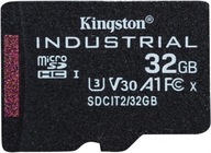 Kingston Industrial microSDHC 32GB + SD adaptér