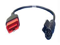 Hlavný adaptérový kábel OBD2 16pin servisný tester CAN Clip pre Renault Dacia