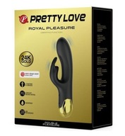 Luxusný zajačikový vibrátor Royal Double Pleasure