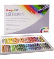 PENTEL Ikonické OLEJOVÉ PASTELY 50 farieb