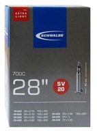 SCHWALBE SV20 extra ľahká trubica 28 presta 40mm 65g