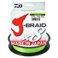 Prívlačový oplet J-Braid 8X Daiwa 0,16mm 150m