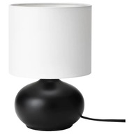 IKEA TVARFOT Stolová lampa čierna/biela