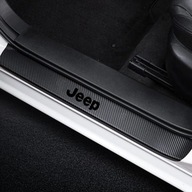 Jeep Black Line - Ochranné nálepky na prahy dverí